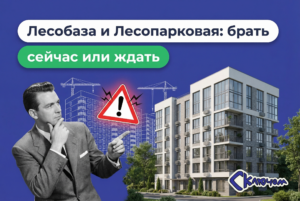 Новостройки и дома под расселение в районе Лесобаза и Лесопарковая в Тюмени